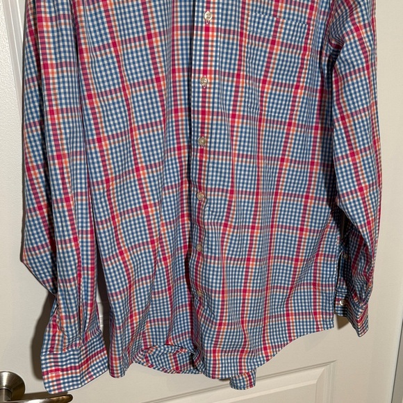 Vineyard Vines Murray Shirt | Plaid Long Sleeve Button‑Down | Size Large - Picture 4 of 16